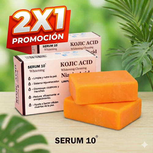 Jabon Ácido Kojico S10 | Promoción 2x1
