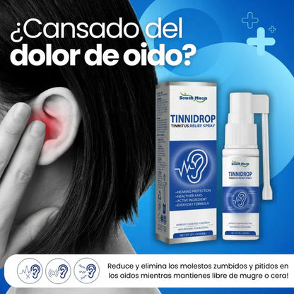Tinnidrop Spray® - Despidete de la cera y molestos zumbidos