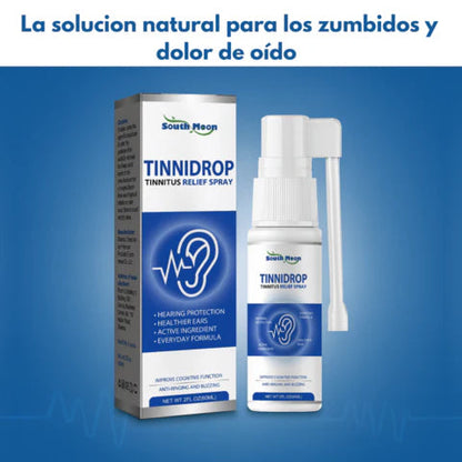 Tinnidrop Spray® - Despidete de la cera y molestos zumbidos